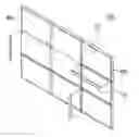 Fig. 01 - Video wall and fixing apparatus therefor