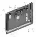 Fig. 03 - Cooling assembly for an electronic display