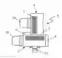 Fig. 01 - Transducer assembly for an echoscope