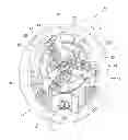 Fig. 01 - Timepiece with movable ornamental body