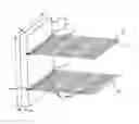Fig. 01 - MECHANICALLY STABILIZED EARTH RETAINING WALL SYSTEM AND METHOD OF USE