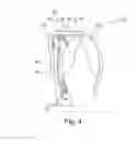 Fig. 04 - TURBINE ASSEMBLY FOR A TORQUE CONVERTER INCLUDING A TAB PLATE AND TURBINE SHELL BRAZED TOGETHER AND METHOD OF FORMING