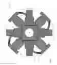 Fig. 09 - Integration of rotary electrical actuator for swashplateless individual blade control