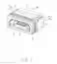 Fig. 02 - Electrical connector with high reliability