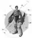 Fig. 01 - Action figure with accessories