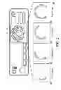 Fig. 03 - Illuminated rotary control for a communication device