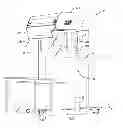 Fig. 01 - Elevated converting machine with outfeed guide