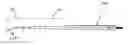 Fig. 01 - Rigid elastic bent tool for laparoscopic surgery