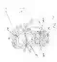 Fig. 17 - Rotational atherectomy device with biasing clutch