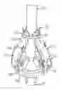 Fig. 01 - CARDIAC VALVE WITH SHIELDS FOR TISSUE RETRACTION