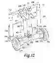 Fig. 13 - Portable multifunctional mobility aid apparatus