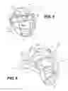 Fig. 04 - Ergonomic facemask for an athletic headpiece