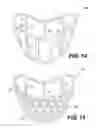 Fig. 09 - Ergonomic facemask for an athletic headpiece