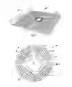 Fig. 02 - Integrated bonding flange support disk for prefabricated shower tray