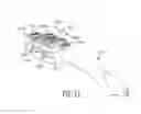 Fig. 09 - Oral care implement having flexibly supported cleaning elements extending in opposite directions