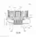 Fig. 35 - Oral care implement having flexibly supported cleaning elements extending in opposite directions
