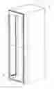 Fig. 01 - RACK DOOR TRANSITION KIT WITH UNIVERSAL BRACKET