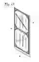 Fig. 16 - Multiseal door, method for sealing an enclosure