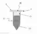 Fig. 01 - PERFORATING SINGLE-USE IMPACT INDICATOR, FOR THE TRANSPORTATION OF FRAGILE PRODUCTS