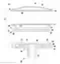 Fig. 01 - Diffusion cap burner for gas cooking appliance