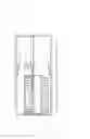Fig. 04 - Dishwasher with permanent storage compartment