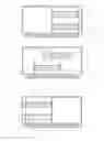Fig. 14 - Dishwasher with permanent storage compartment