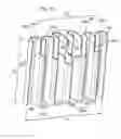 Fig. 11 - Fin support structures for charge air coolers