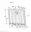 Fig. 12 - Fin support structures for charge air coolers