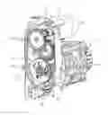 Fig. 01 - Coupling for a belt tensioner