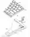 Fig. 01 - KEYBOARD WITH PIVOTING KEY SUPPORTING PORTION