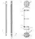 Fig. 01 - Hollow fiber cartridges and components and methods of their construction