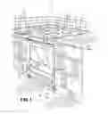 Fig. 02 - Range with suspended cooktop