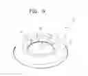 Fig. 10 - Cooking container for electronic oven