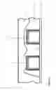 Fig. 02 - Contact pads with sidewall spacers and method of making contact pads with sidewall spacers