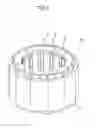 Fig. 02 - Armature of rotating electrical machine