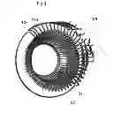 Fig. 04 - Stator winding of an electric generator