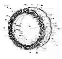 Fig. 01 - Coil retainer for electric machine rotors