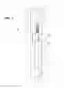 Fig. 08 - Sliding panels system for hiding a flat screen TV