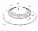 Fig. 01 - Blink detection system for electronic ophthalmic lens