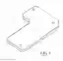 Fig. 02 - ELECTROMAGNETIC EMISSION SHIELD WITH SUBSTRATE REINFORCEMENT FEATURES