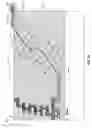 Fig. 11 - Vertically curved waveguide