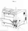 Fig. 06 - Image forming apparatus with inner cover that shields an optical sensor when an outer housing cover is closed, the optical sensor used for detecting whether a waste toner case is full