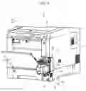 Fig. 07 - Image forming apparatus with inner cover that shields an optical sensor when an outer housing cover is closed, the optical sensor used for detecting whether a waste toner case is full
