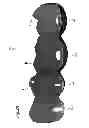 Fig. 04 - ARTIFICIAL TOOTH, A JIG FOR ARRANGING THE SAME, AN ARRANGEMENT METHOD OF THE SAME AND A DENTURE
