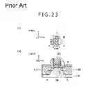Fig. 25 - Metal oxide semiconductor having epitaxial source drain regions and a method of manufacturing same using dummy gate process