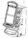 Fig. 01 - Gaming machine having camera for adapting displayed images to detected players
