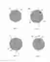 Fig. 04 - Golf balls having foam centers with non-uniform core structures