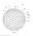 Fig. 06 - Golf balls having foam centers with non-uniform core structures