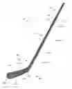 Fig. 01 - Blade for a hockey stick