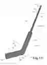 Fig. 12 - Blade for a hockey stick